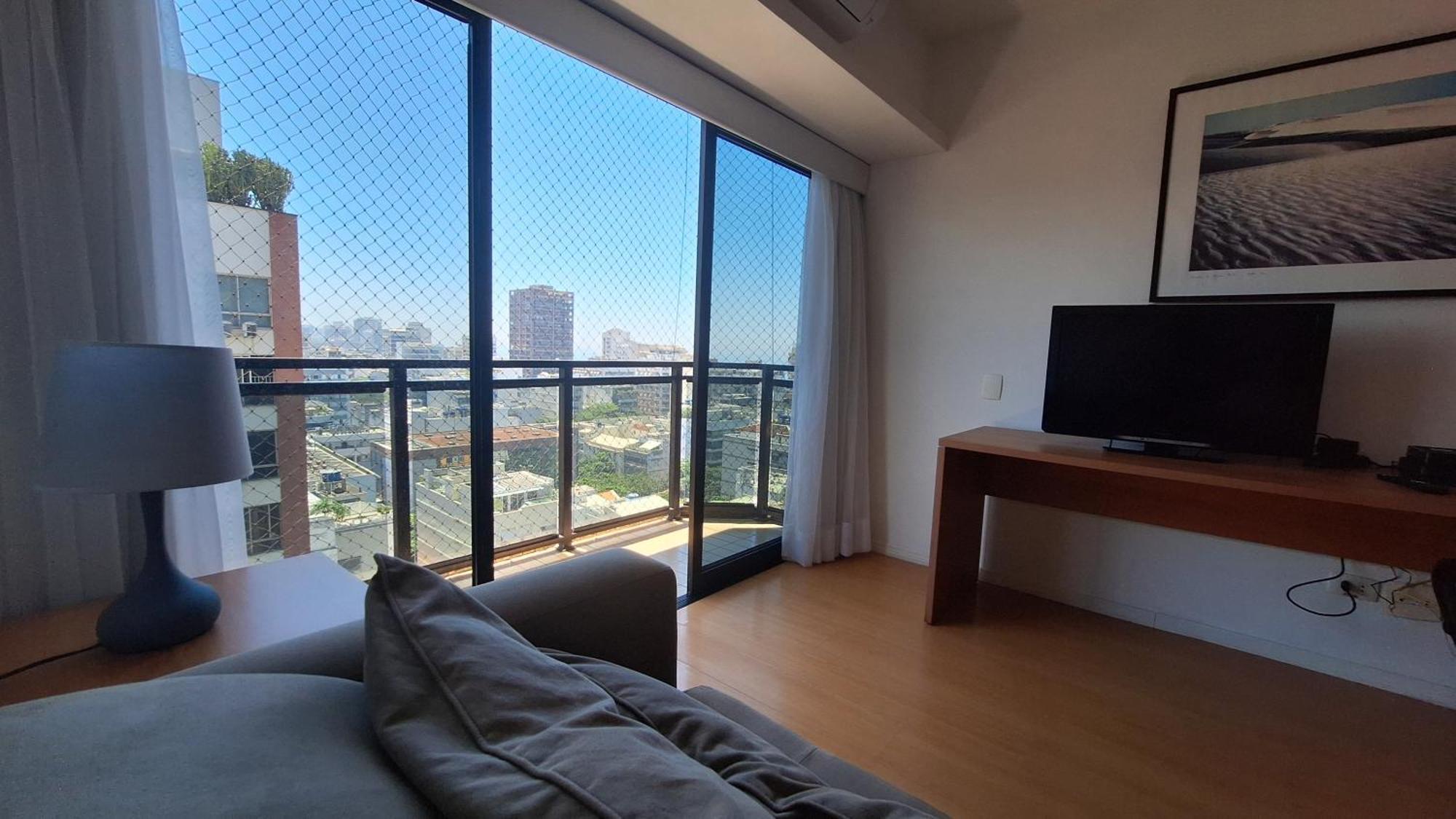 Apartamento Vista Mar 2 - Terraco Panoramico, Varanda, Coracao Do Leblon