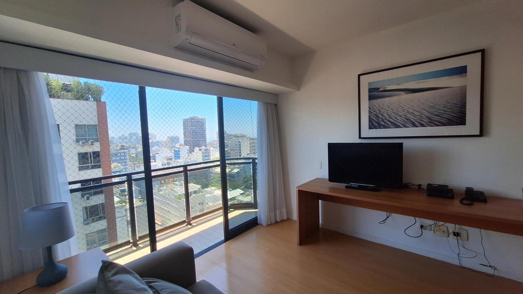 Apartamento Vista Mar 2 - Terraco Panoramico, Varanda, Coracao Do Leblon Rio de Janeiro